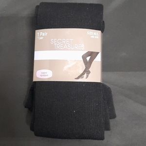 Secret Treasures super opaque black tights